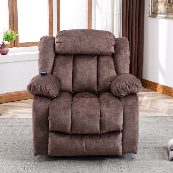 Heated massage best sale rocker recliner